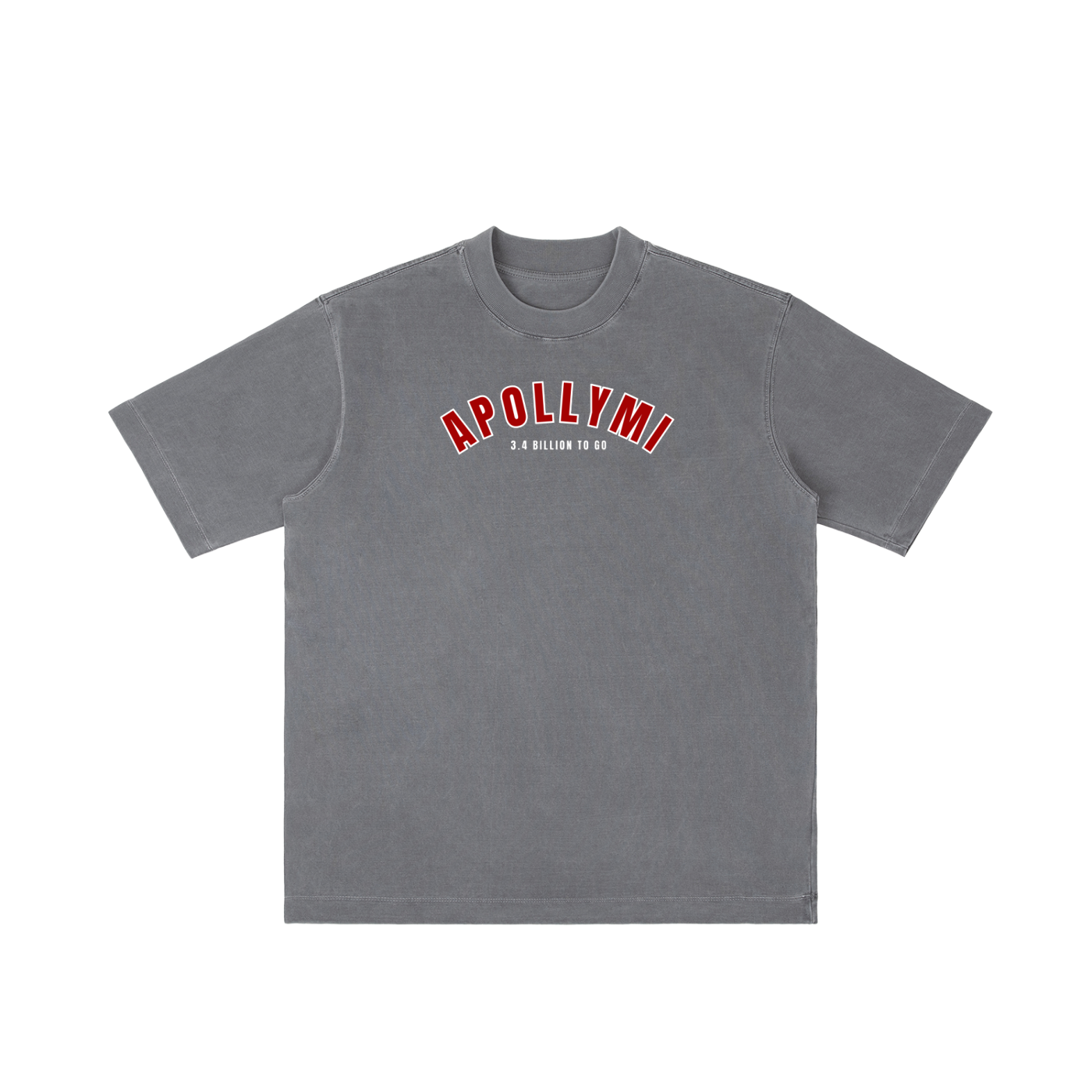 "Apollymi" Vintage Wash Drop Shoulder T-shirt